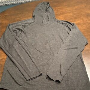 Men's Lululemon Gray Hooded Shirt